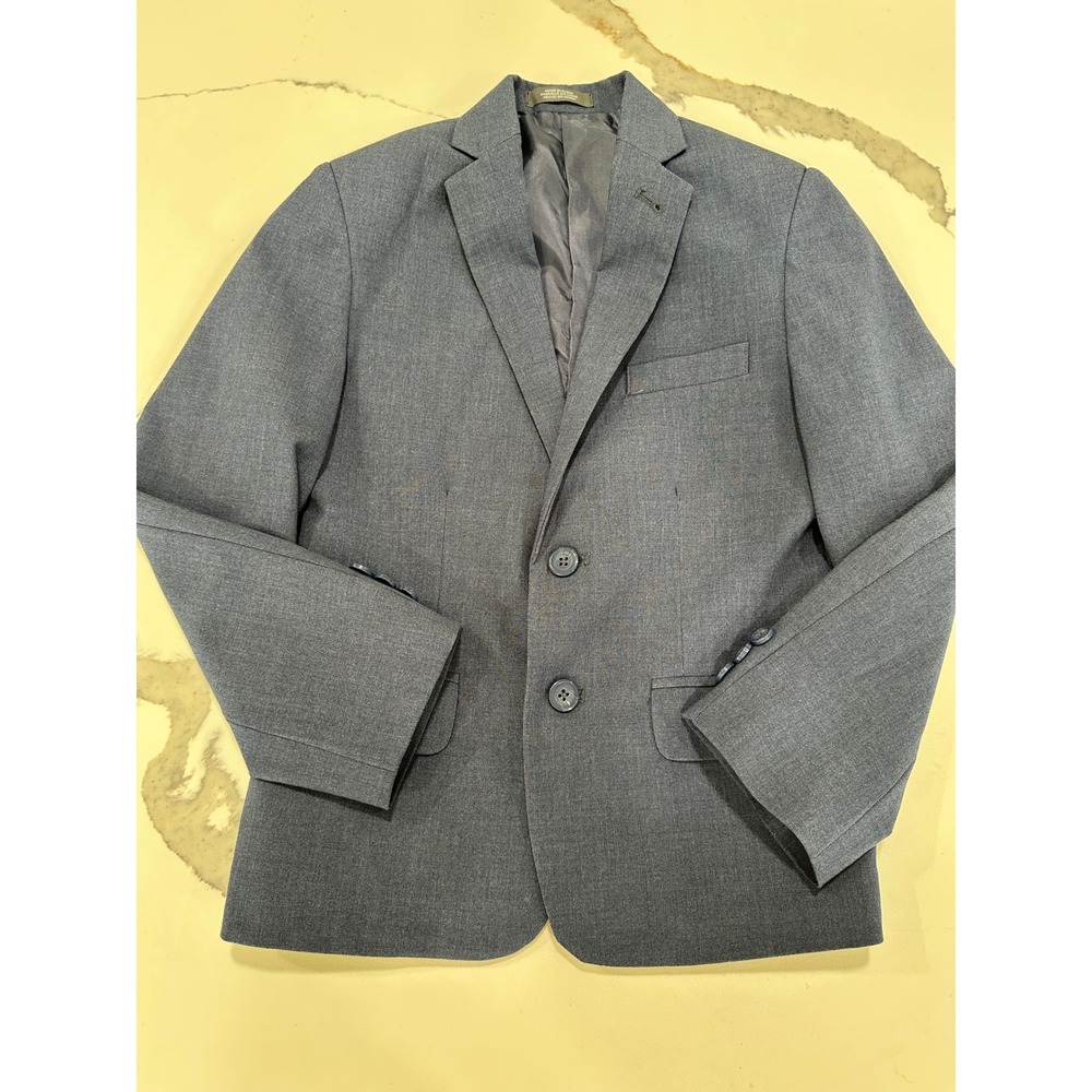 Van Heusen Flex Kids Blazer Navy Size 8 Regular Boys Formal Suit Jacket